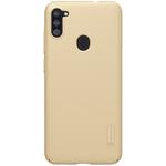 For Galaxy A11 NILLKIN Frosted Concave-convex Texture PC Protective(Gold)