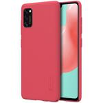 For Galaxy A41 NILLKIN Frosted Concave-convex Texture PC Protective(Red)