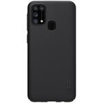 For Galaxy M31 NILLKIN Frosted Concave-convex Texture PC Protective(Black)