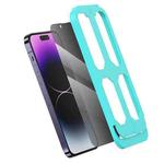 For iPhone 14 / 13 Pro / 13 USAMS US-BH833 Anti-peeping Full Screen Tempered Glass with Installation Tool