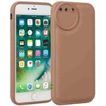 For iPhone 8 Plus / 7 Plus Liquid Airbag Decompression Phone Case(Brown)