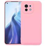 For Xiaomi Mi 11 Liquid Airbag Decompression Phone Case(Pink)