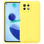 For Xiaomi Mi 11 Lite Liquid Airbag Decompression Phone Case(Lemon Yellow)