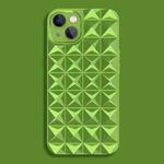 For iPhone 14 Riveted Smooth TPU Phone Case(Green)