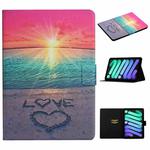 For iPad 10th Gen 10.9 2022 Colored Drawing Pattern Flip Leather Smart Tablet Case(Sunrise)