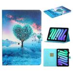 For iPad 10th Gen 10.9 2022 Colored Drawing Pattern Flip Leather Smart Tablet Case(Tree)