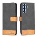 For Samsung Galaxy A54 5G BF11 Color Matching Skin Feel Leather Phone Case(Black)