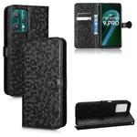 For Realme 9 5G / 9 Pro / Q5 Honeycomb Dot Texture Leather Phone Case(Black)