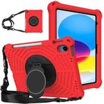 For iPad 10th Gen 10.9 2022 Spider King Silicone Protective Tablet Case(Red)