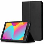 For TCL Tab 8 Litchi Texture Tablet Leather Case with Holder(Black)