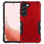 For Samsung Galaxy S23+ 5G Non-slip Shockproof Armor Phone Case(Red)