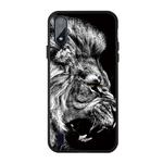 For Galaxy A01 Pattern Printing Embossment TPU Mobile Case(Lion)