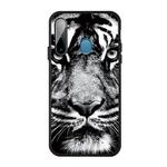 For Galaxy A21 Pattern Printing Embossment TPU Mobile Case(White tiger)