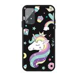 For Galaxy A91 / S10 Lite Pattern Printing Embossment TPU Mobile Case(Candy Unicorn)
