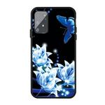 For Galaxy A91 / S10 Lite Pattern Printing Embossment TPU Mobile Case(Orchid Butterfly)