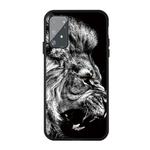 For Galaxy A91 / S10 Lite Pattern Printing Embossment TPU Mobile Case(Lion)