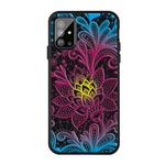 For Galaxy S20 Ultra Pattern Printing Embossment TPU Mobile Case(Dazzling lace)
