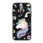 For OnePlus 8 Pattern Printing Embossment TPU Mobile Case(Candy Unicorn)