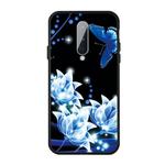 For OnePlus 8 Pattern Printing Embossment TPU Mobile Case(Orchid Butterfly)