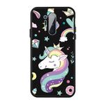 For OnePlus 8 Pro Pattern Printing Embossment TPU Mobile Case(Candy Unicorn)