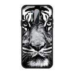 For OnePlus 8 Pro Pattern Printing Embossment TPU Mobile Case(White tiger)