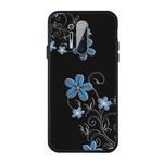 For OnePlus 8 Pro Pattern Printing Embossment TPU Mobile Case(Small orchid)