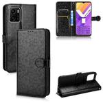 For vivo Y15s Honeycomb Dot Texture Leather Phone Case(Black)