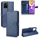 For vivo Y15s Honeycomb Dot Texture Leather Phone Case(Blue)