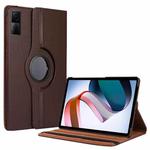 For Xiaomi Redmi Pad 10.61 360 Degree Rotation Litchi Texture Leather Tablet Case(Brown)