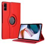 For Xiaomi Redmi Pad 10.61 360 Degree Rotation Litchi Texture Leather Tablet Case(Red)