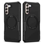 For Samsung Galaxy S21+ 5G MagSafe Shockproof Armor Phone Case(Black)