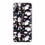 For Huawei Honor Play 4T Shockproof Painted Transparent TPU Protective Case(Horse)