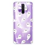 For Xiaomi Redmi K30 Shockproof Painted Transparent TPU Protective Case(White Sea Lion)
