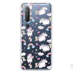 For Xiaomi Mi 10 Pro 5G Shockproof Painted Transparent TPU Protective Case(Horse)