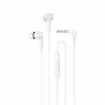 hoco M102 3.5mm Ingenious Universal Earphones with Microphone(White)