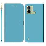 For Xiaomi Redmi A1+ Imitated Mirror Surface Flip Leather Phone Case(Blue)