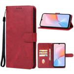 For vivo Y73t Leather Phone Case(Red)