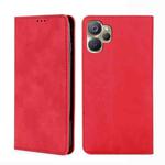 For Realme 9i 5G Global/10 5G Skin Feel Magnetic Horizontal Flip Leather Phone Case(Red)