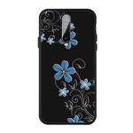 For Xiaomi Red K30 Pattern Printing Embossment TPU Mobile Case(Small orchid)