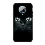 For Xiaomi Red K30 Pro Pattern Printing Embossment TPU Mobile Case(Whiskered cat)
