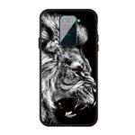 For Xiaomi Redmi Note 9 Pattern Printing Embossment TPU Mobile Case(Lion)