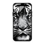 For Xiaomi Redmi Note 9s Pattern Printing Embossment TPU Mobile Case(White Tiger)