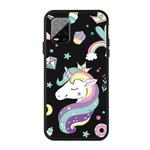 For Xiaomi MI 10 Lite Pattern Printing Embossment TPU Mobile Case(Candy Unicorn)