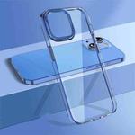 For iPhone 14 wlons Crystal Clear Phone Case(Sierra Blue)