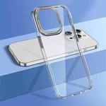 For iPhone 13 Pro wlons Crystal Clear Phone Case(Silver)