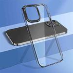 For iPhone 13 wlons Crystal Clear Phone Case(Black)
