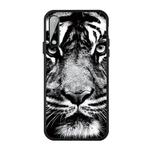 For Huawei P40 Lite E Pattern Printing Embossment TPU Mobile Case(White Tiger)