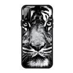 For Huawei Play 4T Pattern Printing Embossment TPU Mobile Case(White Tiger)