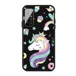 For Huawei Honor 30s Pattern Printing Embossment TPU Mobile Case(Candy Unicorn)