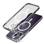 For iPhone 14 Pro Max SULADA Jingpin Series All-inclusive Lens Electroplated TPU Phone Case(Transparent)